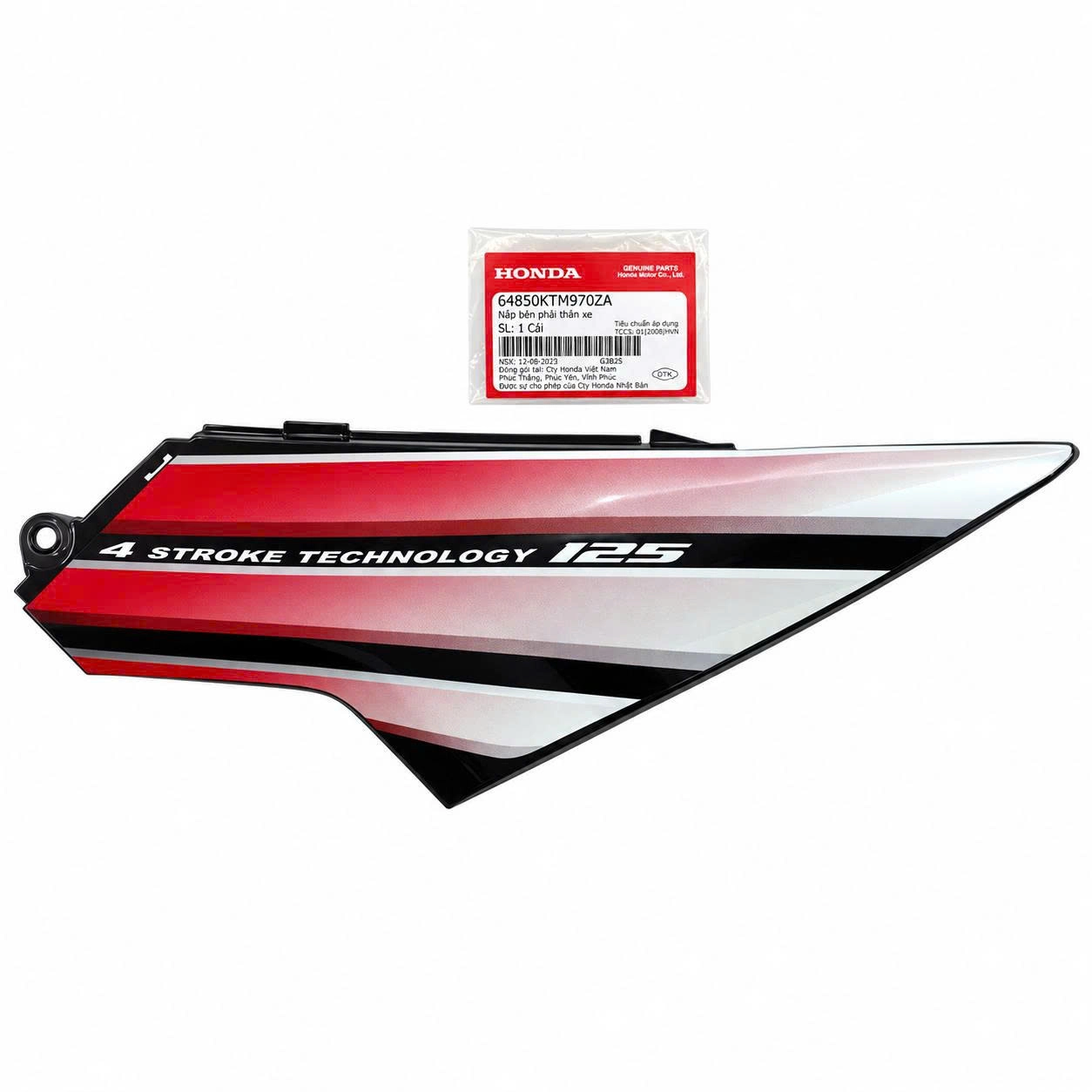 Bộ cốp bên trái *R313C* 64850-KTM-970ZA HONDA FUTURE NEO