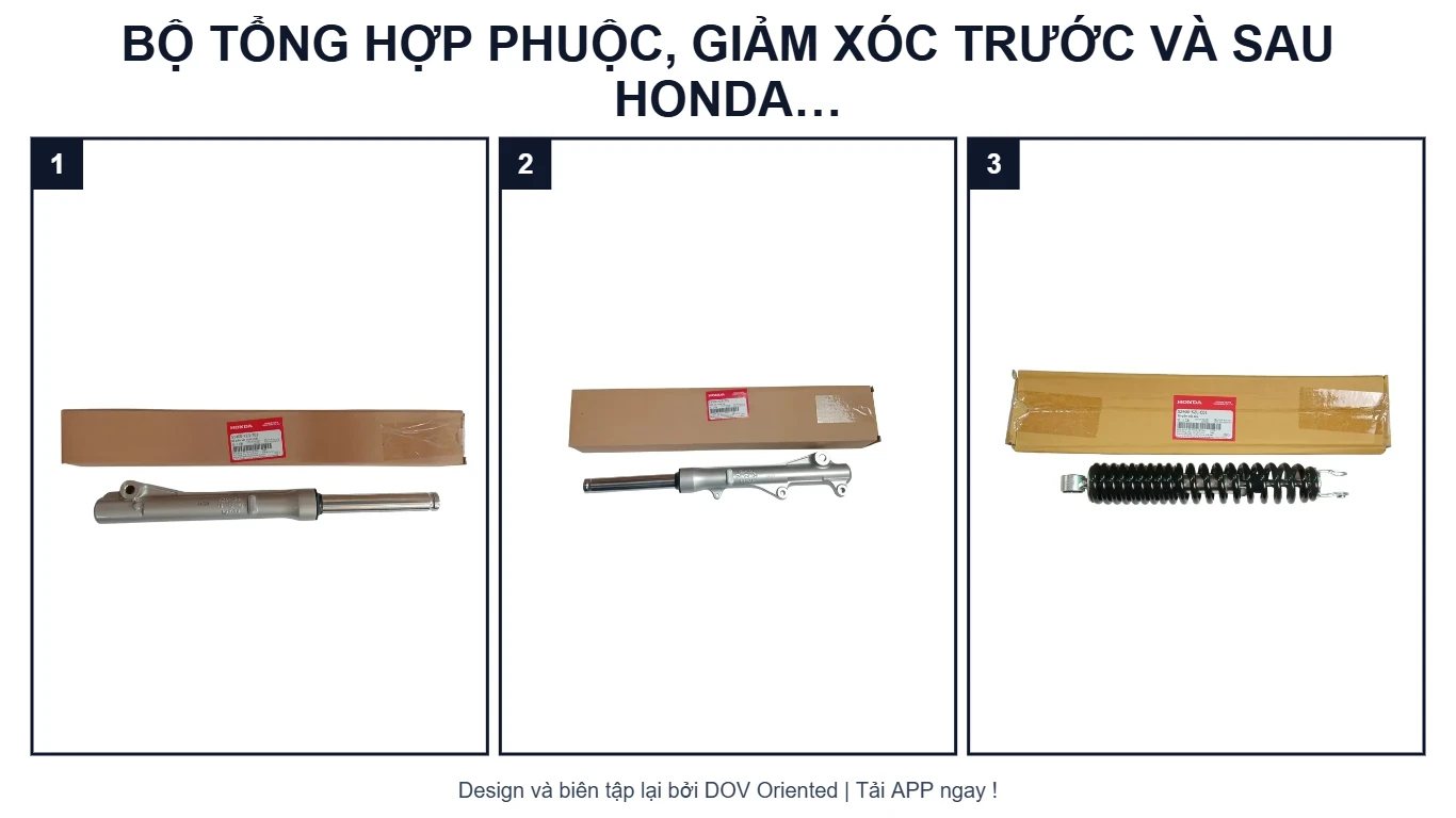 EPC BỘ TỔNG HỢP PHUỘC, GIẢM XÓC TRƯỚC VÀ SAU HONDA VISION 110 (09/2014+)