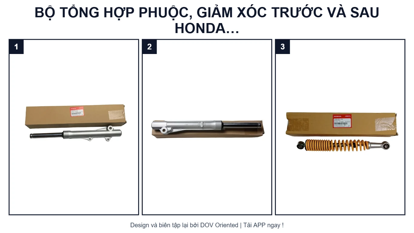 EPC BỘ TỔNG HỢP PHUỘC, GIẢM XÓC TRƯỚC VÀ SAU HONDA WAVE ZX