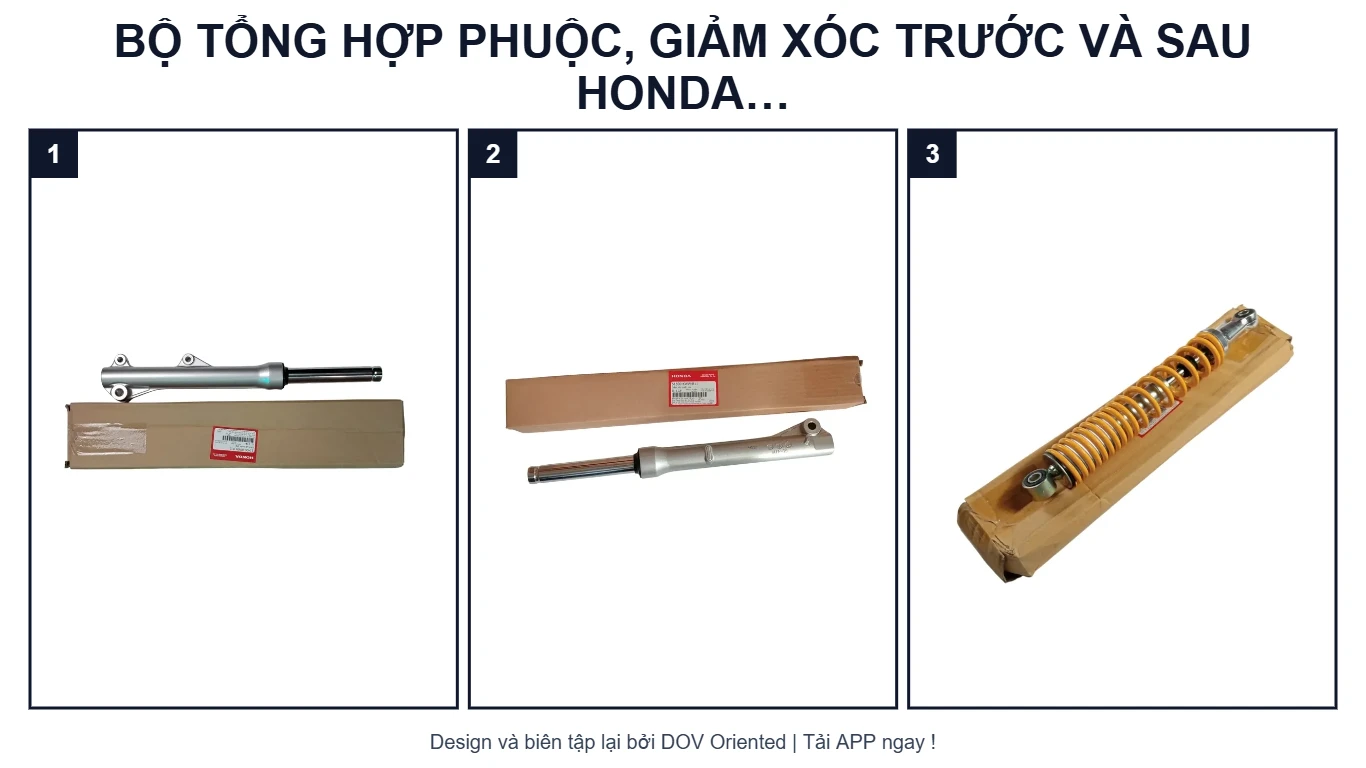 EPC BỘ TỔNG HỢP PHUỘC, GIẢM XÓC TRƯỚC VÀ SAU HONDA WAVE 110 RS (04/2009-04/2013)