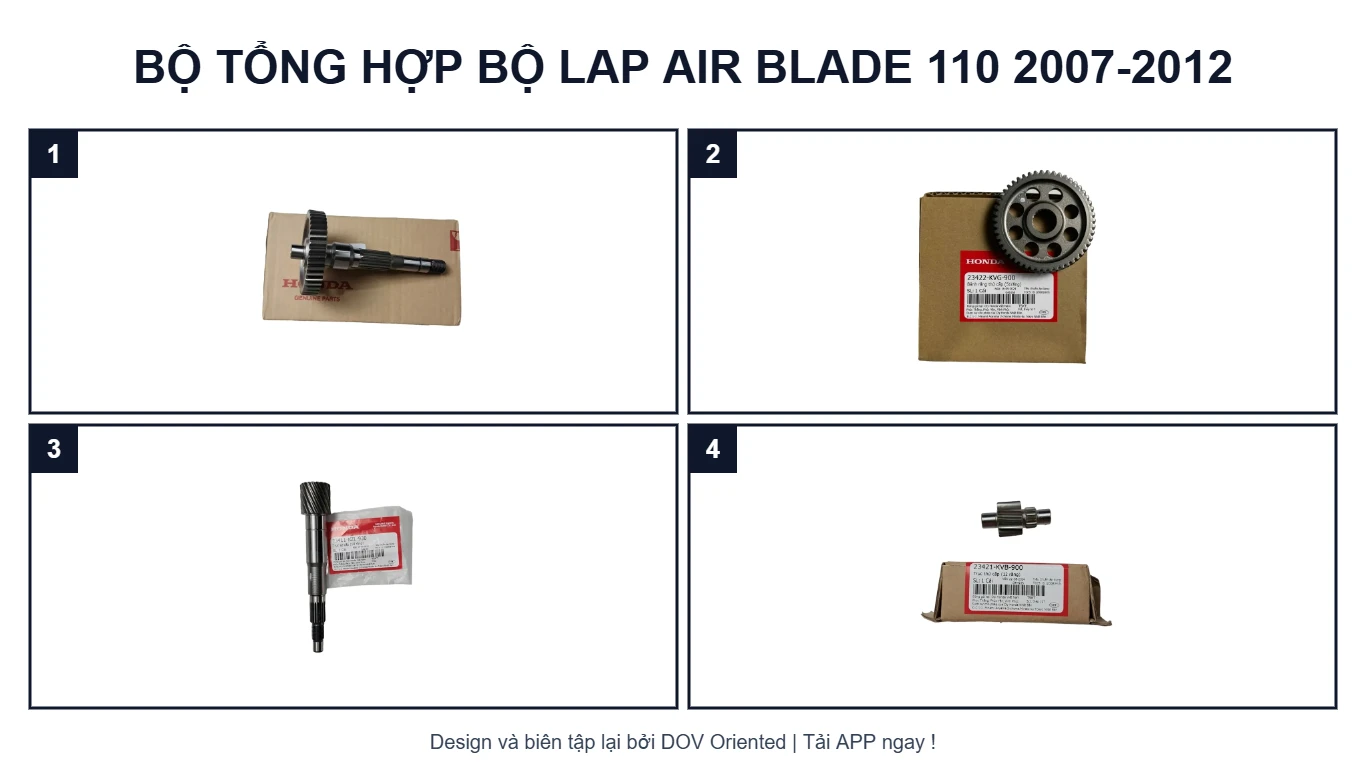 EPC BỘ TỔNG HỢP BỘ LAP AIR BLADE 110 2007-2012