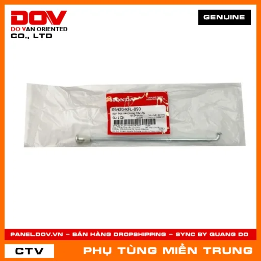 NAN HOA SAU,TRONG 10X156 HONDA CHÍNH HÃNG (MÃ: 06420KFL890) — 06420KFL890
