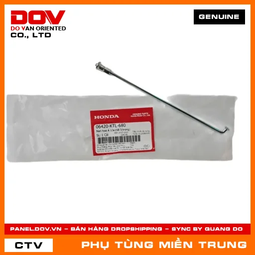 NAN HOA A 10X158.0(TRONG) HONDA CHÍNH HÃNG (MÃ: 06420KTL680) — 06420KTL680