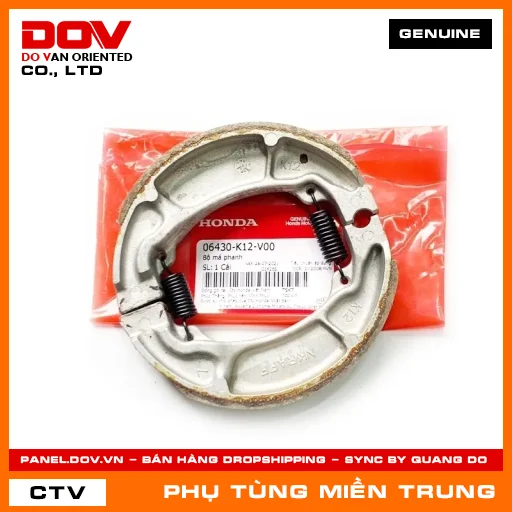 BỘ MÁ PHANH HONDA CHÍNH HÃNG (MÃ: 06430K12V00) — 06430K12V00