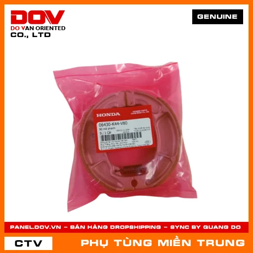BỘ MÁ PHANH HONDA CHÍNH HÃNG (MÃ: 06430K44V80) — 06430K44V80