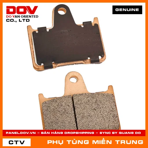 (G2) BỘ MÁ PHANH DẦU SAU HONDA CHÍNH HÃNG (MÃ: 06435MAZ006) — 06435MAZ006