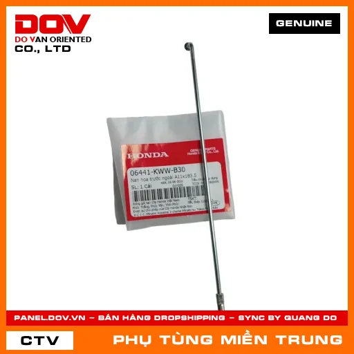 NAN HOA TRƯỚC NGOÀI A11X183.5 HONDA CHÍNH HÃNG (MÃ: 06441KWWB30) — 06441KWWB30