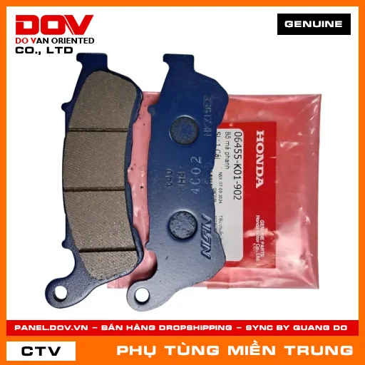 BỘ MÁ PHANH HONDA CHÍNH HÃNG (MÃ: 06455K01902) — 06455K01902