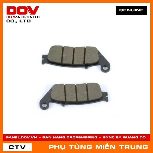 (G2) MÁ PHANH TRƯỚC HONDA CHÍNH HÃNG (MÃ: 06455K33D51) — 06455K33D51