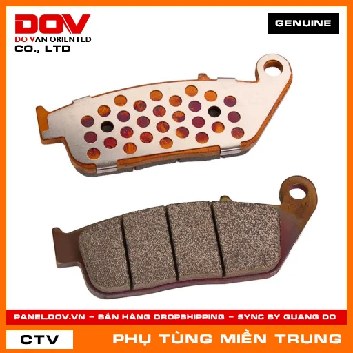(G2) MÁ PHANH TRƯỚC HONDA CHÍNH HÃNG (MÃ: 06455K33D52) — 06455K33D52