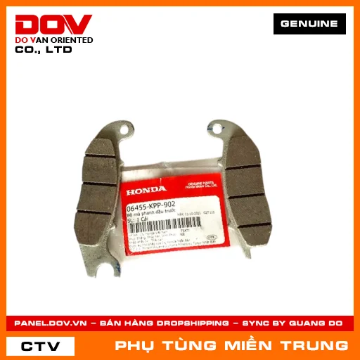 BỘ MÁ PHANH DẦU TRƯỚC HONDA CHÍNH HÃNG (MÃ: 06455KPP902) — 06455KPP902