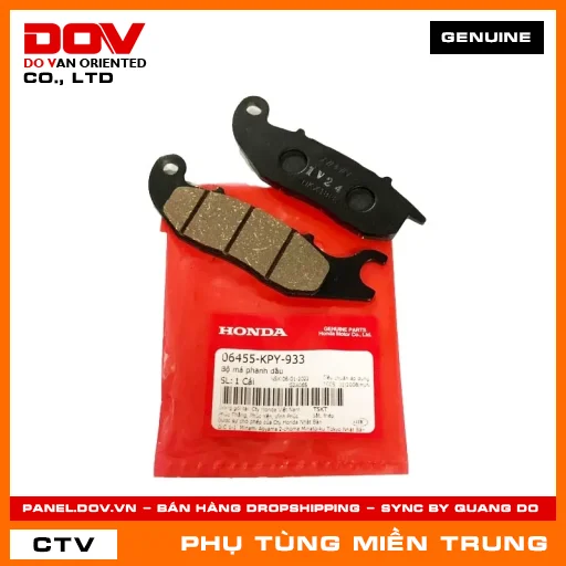 BỘ MÁ PHANH DẦU HONDA CHÍNH HÃNG (MÃ: 06455KPY933) — 06455KPY933