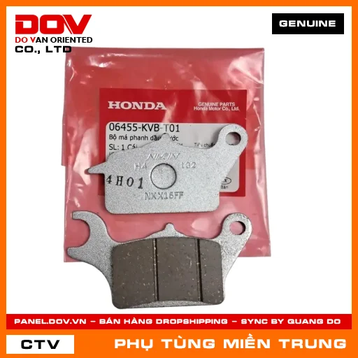 BỘ MÁ PHANH DẦU TRƯỚC HONDA CHÍNH HÃNG (MÃ: 06455KVBT01) — 06455KVBT01