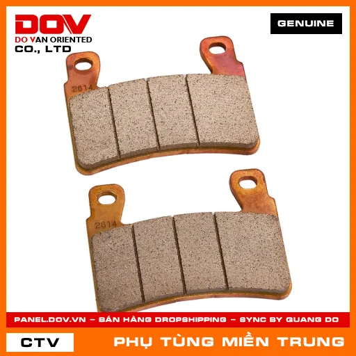 BỘ MÁ PHANH TRƯỚC HONDA CHÍNH HÃNG (MÃ: 06455MBW016) — 06455MBW016