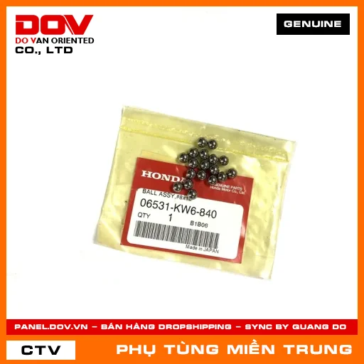 BỘ BI PHUỐC #8X18 HONDA CHÍNH HÃNG (MÃ: 06531KW6840) — 06531KW6840