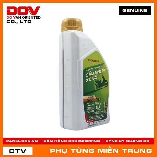 CHAI DẦU ĐỘNG CƠ XE SỐ SL-MA10W-30 800ML HONDA CHÍNH HÃNG (MÃ: 082322MAK0LVD) — 082322MAK0LVD