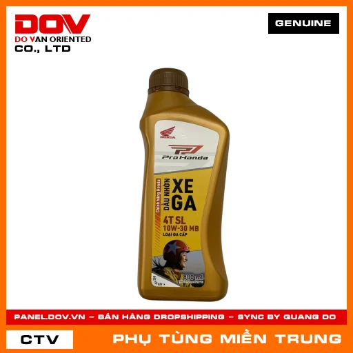 DẦU SL ĐỘNG CƠ XE GA SL-MB 10W-30 0.8L HONDA CHÍNH HÃNG (MÃ: 082322MBK8LV1) — 082322MBK8LV1