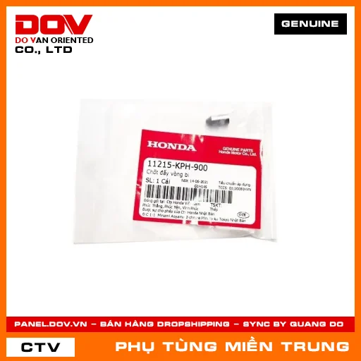 CHỐT ĐẨY VÒNG BI HONDA CHÍNH HÃNG (MÃ: 11215KPH900) — 11215KPH900