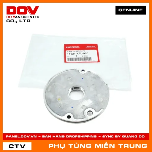CHẮN DẦU BỘ ĐIỆN HONDA CHÍNH HÃNG (MÃ: 11321KFL950) — 11321KFL950
