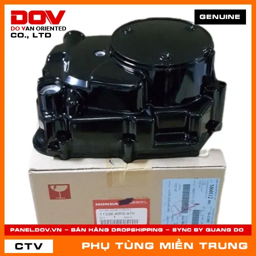 NẮP MÁY PHẢI HONDA CHÍNH HÃNG (MÃ: 11330KRS970) — 11330KRS970