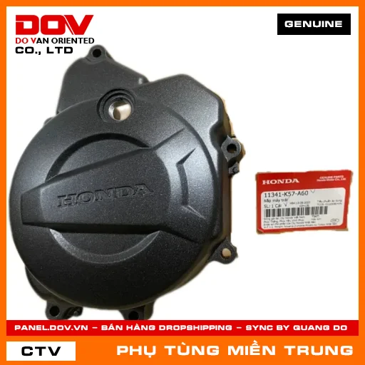 NẮP MÁY TRÁI HONDA CHÍNH HÃNG (MÃ: 11341K57A60) — 11341K57A60