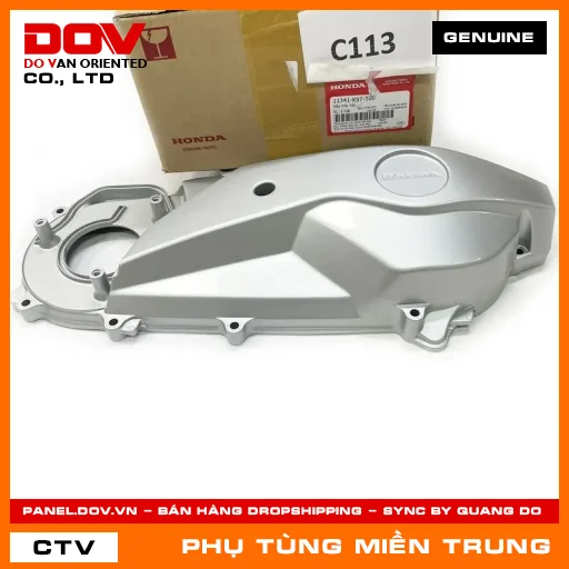 NẮP MÁY TRÁI HONDA CHÍNH HÃNG (MÃ: 11341K97T00) — 11341K97T00