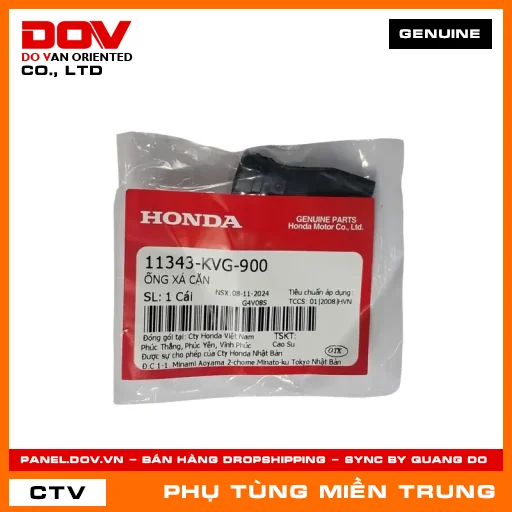 ỐNG XẢ CẶN HONDA CHÍNH HÃNG (MÃ: 11343KVG900) — 11343KVG900