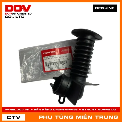 ỐNG HÚT KHÍ BUỒNG DÂY ĐAI TRÁI HONDA CHÍNH HÃNG (MÃ: 11345KVB900) — 11345KVB900