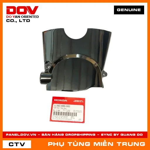 NẮP MÁY TRÁI SAU HONDA CHÍNH HÃNG (MÃ: 11360KRS900) — 11360KRS900