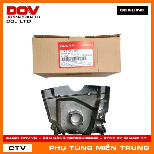NẮP MÁY TRÁI SAU HONDA CHÍNH HÃNG (MÃ: 11360KTL680) — 11360KTL680