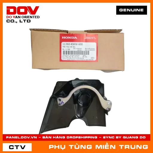NẮP MÁY TRÁI SAU HONDA CHÍNH HÃNG (MÃ: 11360KWW600) — 11360KWW600