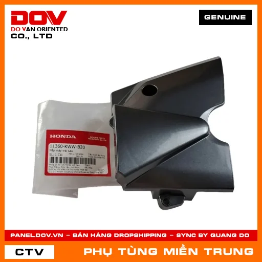 NẮP MÁY TRÁI SAU HONDA CHÍNH HÃNG (MÃ: 11360KWWB20) — 11360KWWB20