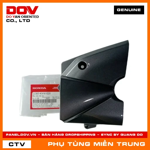 NẮP MÁY TRÁI SAU HONDA CHÍNH HÃNG (MÃ: 11360KWWE20) — 11360KWWE20