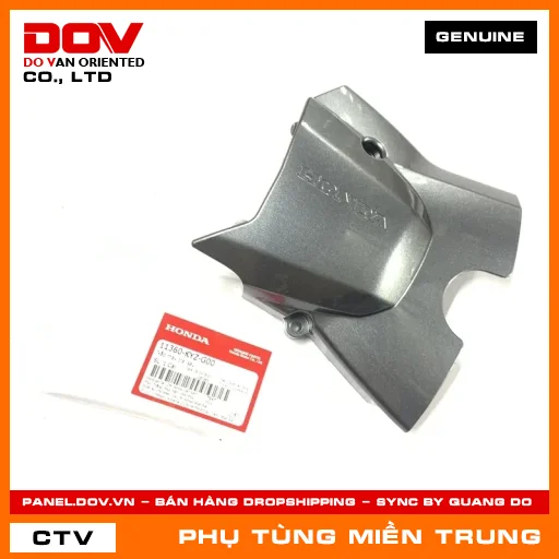 NẮP MÁY TRÁI SAU HONDA CHÍNH HÃNG (MÃ: 11360KYZG00) — 11360KYZG00