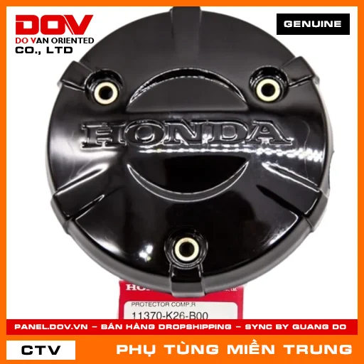 NẮP CHẮN NHIỆT PHẢI HONDA CHÍNH HÃNG (MÃ: 11370K26B00) — 11370K26B00
