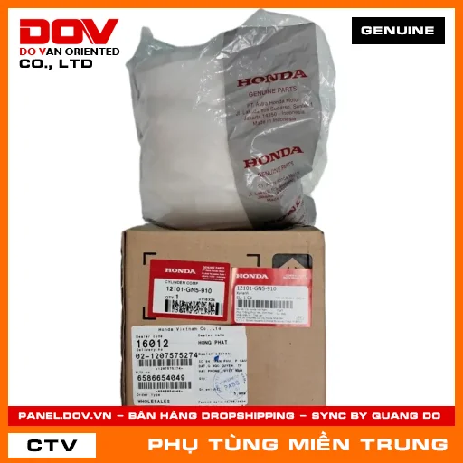 XY LANH HONDA CHÍNH HÃNG (MÃ: 12101GN5910) — 12101GN5910
