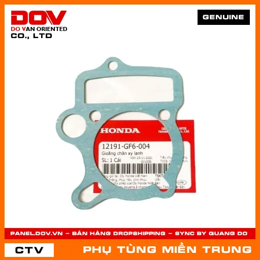 GIOĂNG CHÂN XY LANH HONDA CHÍNH HÃNG (MÃ: 12191GF6004) — 12191GF6004