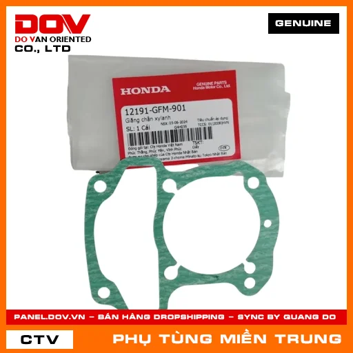 GIĂNG CHÂN XYLANH HONDA CHÍNH HÃNG (MÃ: 12191GFM901) — 12191GFM901