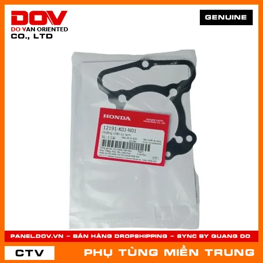 GIOĂNG CHÂN XY LANH HONDA CHÍNH HÃNG (MÃ: 12191K0JN01) — 12191K0JN01