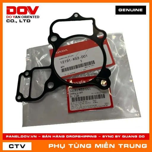 GIOĂNG XY LANH HONDA CHÍNH HÃNG (MÃ: 12191K53D01) — 12191K53D01