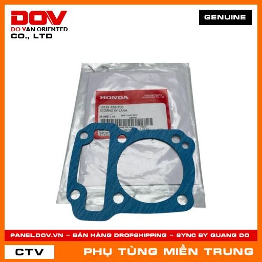 GIOĂNG XY LANH HONDA CHÍNH HÃNG (MÃ: 12191K58TC0) — 12191K58TC0