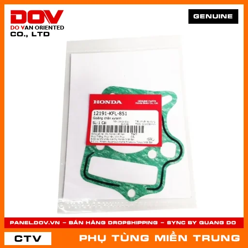 GIOĂNG CHÂN XYLANH HONDA CHÍNH HÃNG (MÃ: 12191KFL851) — 12191KFL851