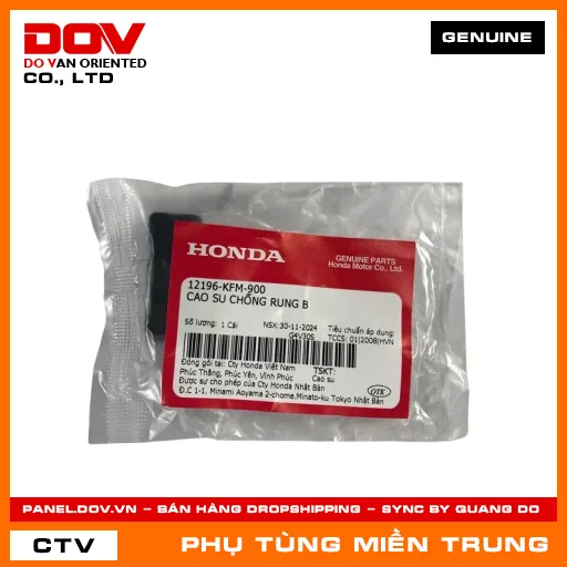 CAO SU CHỐNG RUNG B HONDA CHÍNH HÃNG (MÃ: 12196KFM900) — 12196KFM900