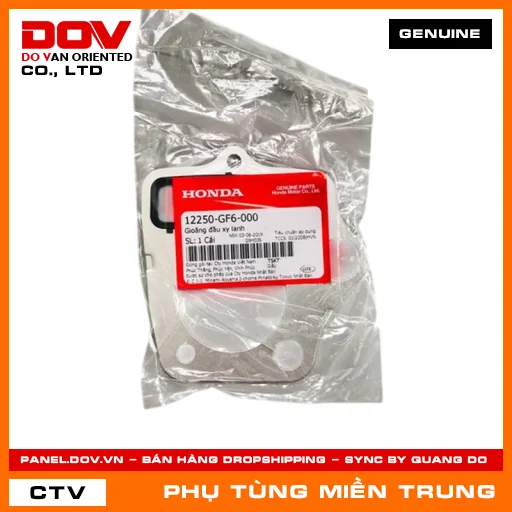 GIOĂNG ĐẦU XY LANH HONDA CHÍNH HÃNG (MÃ: 12250GF6000) — 12250GF6000