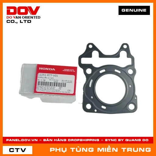 GIOĂNG ĐẦU XY LANH HONDA CHÍNH HÃNG (MÃ: 12251K77V01) — 12251K77V01