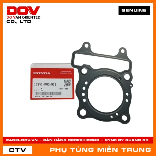 GIOĂNG ĐẦU XY LANH HONDA CHÍNH HÃNG (MÃ: 12251KGG912) — 12251KGG912