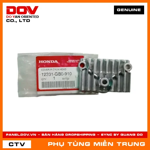 NẮP ĐẦU QUY LÁT PHẢI HONDA CHÍNH HÃNG (MÃ: 12331GB0910) — 12331GB0910