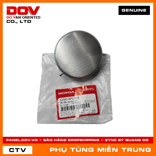 NẮP ĐẦU QUY LÁT TRÁI HONDA CHÍNH HÃNG (MÃ: 12341KFL850) — 12341KFL850