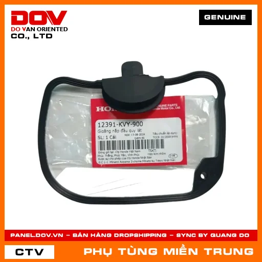 GIOĂNG NẮP ĐẦU QUY LÁT HONDA CHÍNH HÃNG (MÃ: 12391KVY900) — 12391KVY900