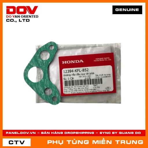 GIOĂNG NẮP ĐẦU QUY LÁT PHẢI HONDA CHÍNH HÃNG (MÃ: 12394KFL852) — 12394KFL852